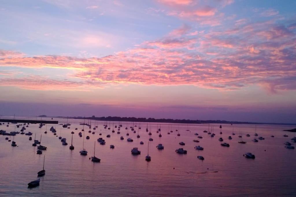 Logement Avec Jardin De Bord Mer Port Navalo Arzon Exteriör bild